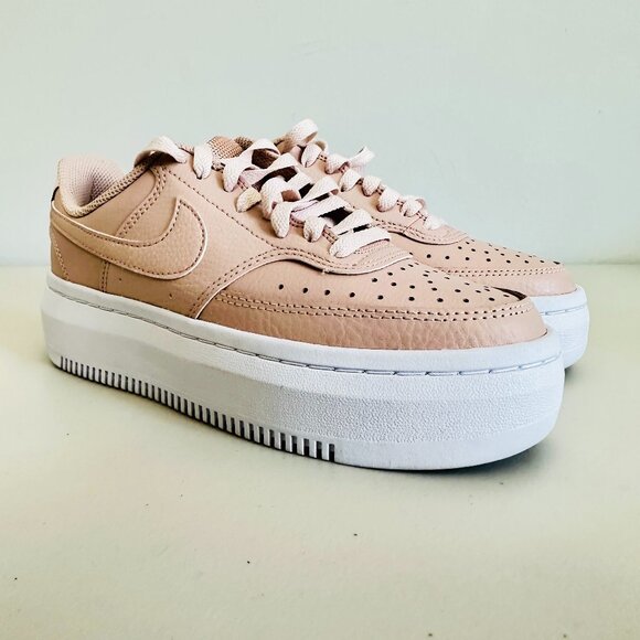 NEW NIKE AIR FORCE 1 SAGE LOW TOP BARBIE BARBIECORE DUSTY PINK - Picture 1 of 10